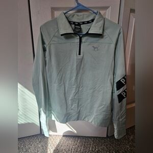 PINK thick long sleeve. Light mint color. Size S.